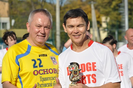 Матч с участием звезд Bridge of Arts в поддержку детского спорта и искусства состоялся в Ростове-на-Дону