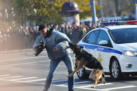 Более 1 тыс. полицейских приняли участие в параде в Ростове-на-Дону