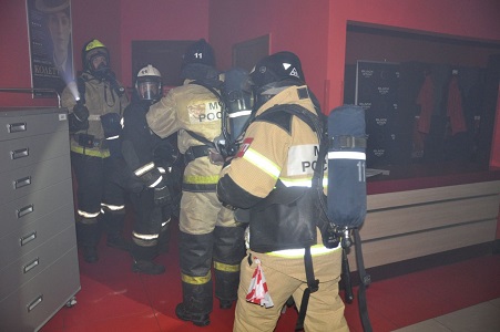 Спасатели провели масштабные учения в торговом центре Ростова-на-Дону