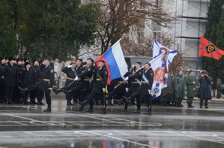 Черноморский флот отметил День морской пехоты