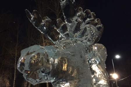 Конкурс снежно-ледовых скульптур "Волшебный лед Сибири" состоялся в Красноярске