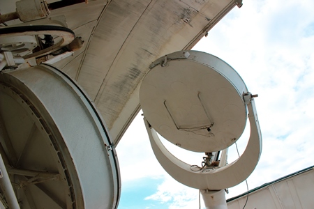 Самый крупный российский солнечный телескоп начали модернизировать в Крыму