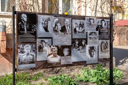 В Измайловском саду Петербурга покажут фотографии актеров-фронтовиков