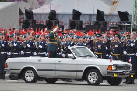 Самый масштабный на Юге России военный Парад прошел в Ростове-на-Дону