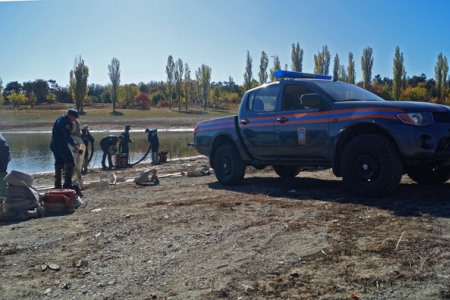 Спасатели отработали ликвидацию подтопления Симферополя