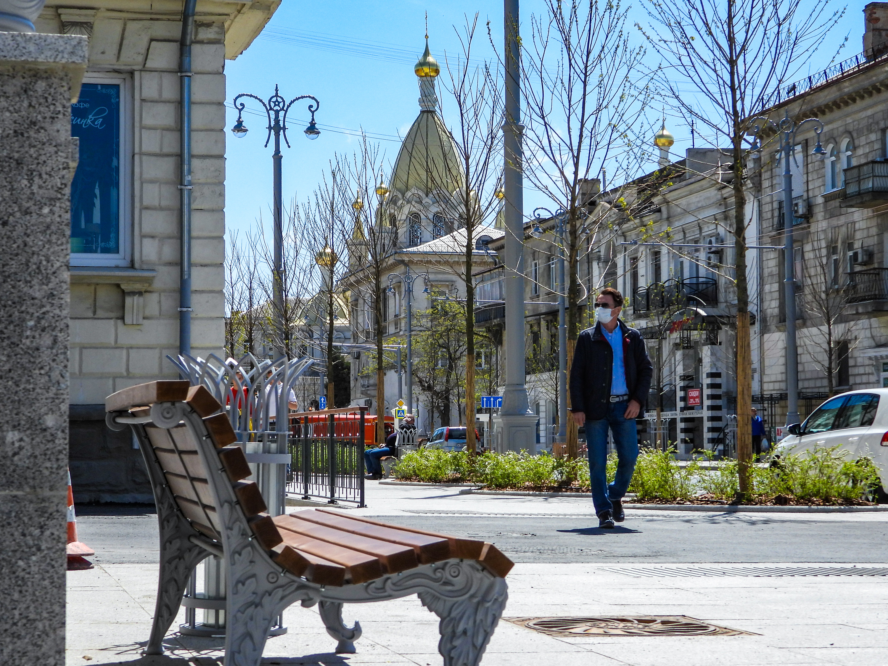 Реконструкция центральной улицы завершена в Севастополе