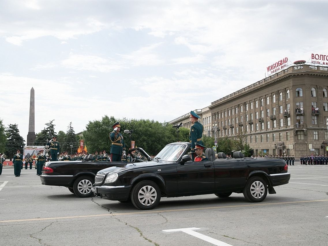 Парад Победы в Волгограде. Фото пресс-службы администрации Волгоградской области