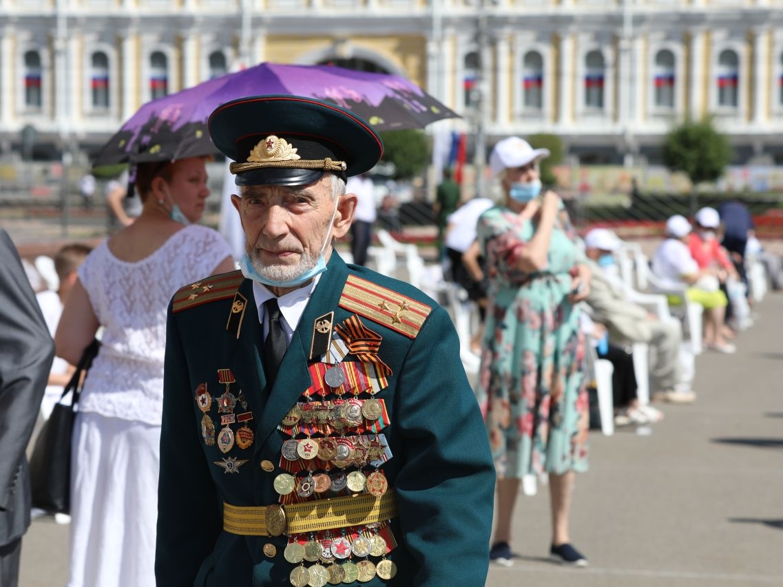 Парад в Ставрополе. Фото пресс-службы ЮВО