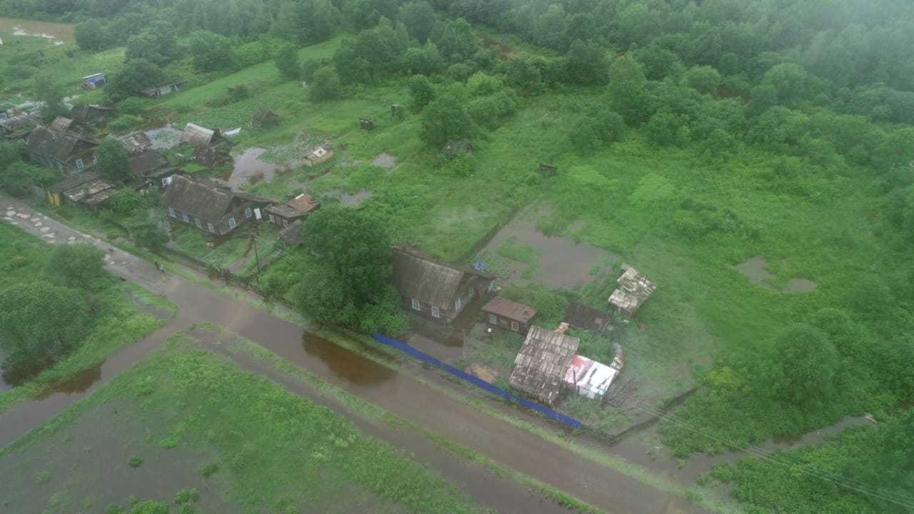Режим ЧС введен в поселке Хабаровского края из-за паводка