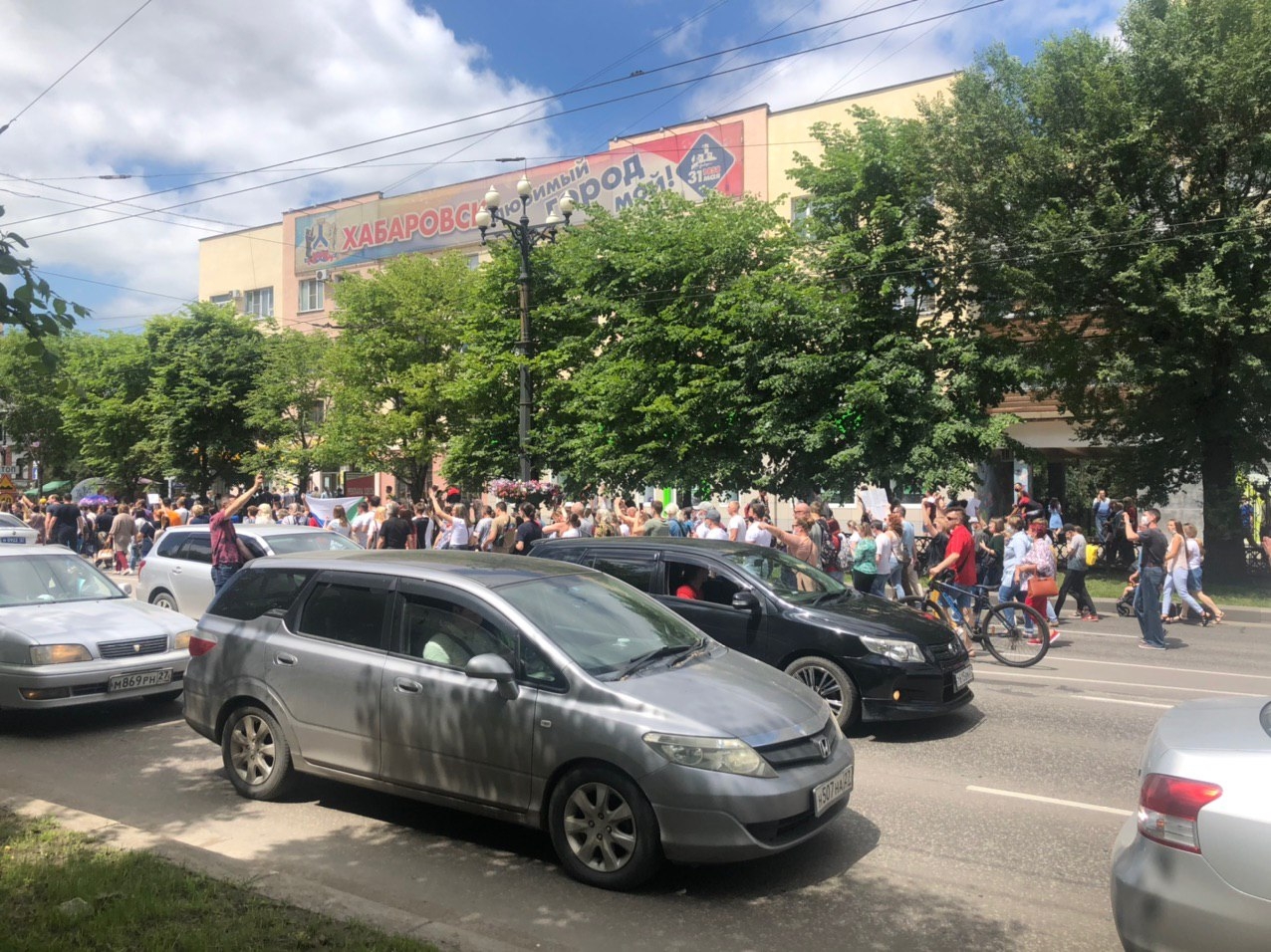 Акция в поддержку Фургала завершилась в Хабаровске