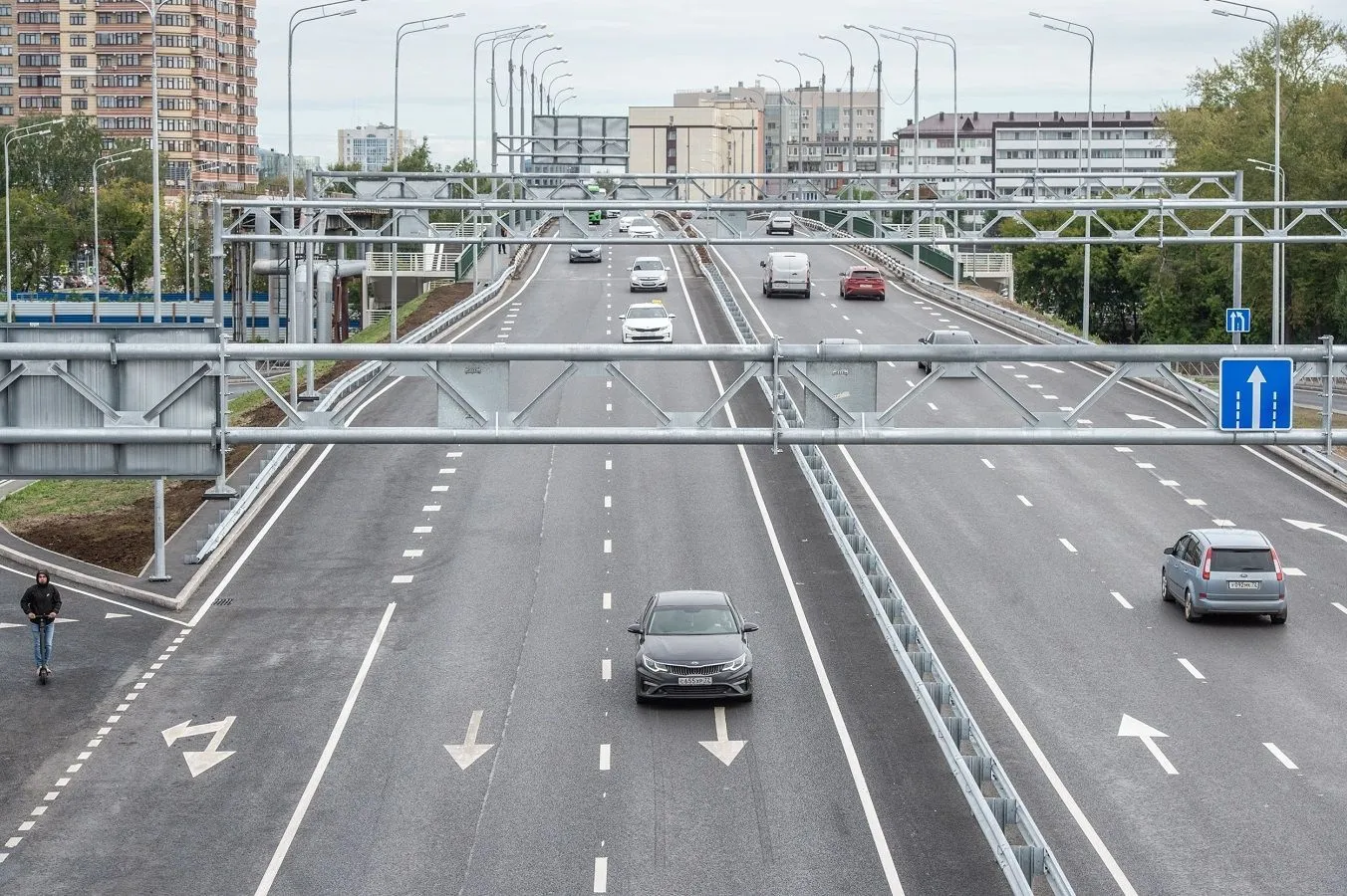 Крупная дорожная развязка введена в Тюмени почти на 1,5 года раньше срока