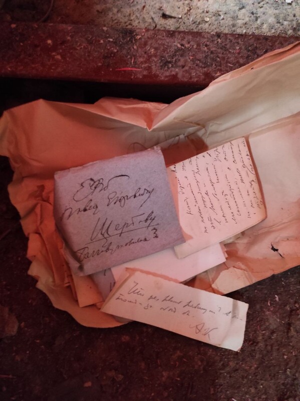 Тайник с письмами Куприна, револьвером и документами XVIII века нашли в музее-усадьбе художника в Гатчине
