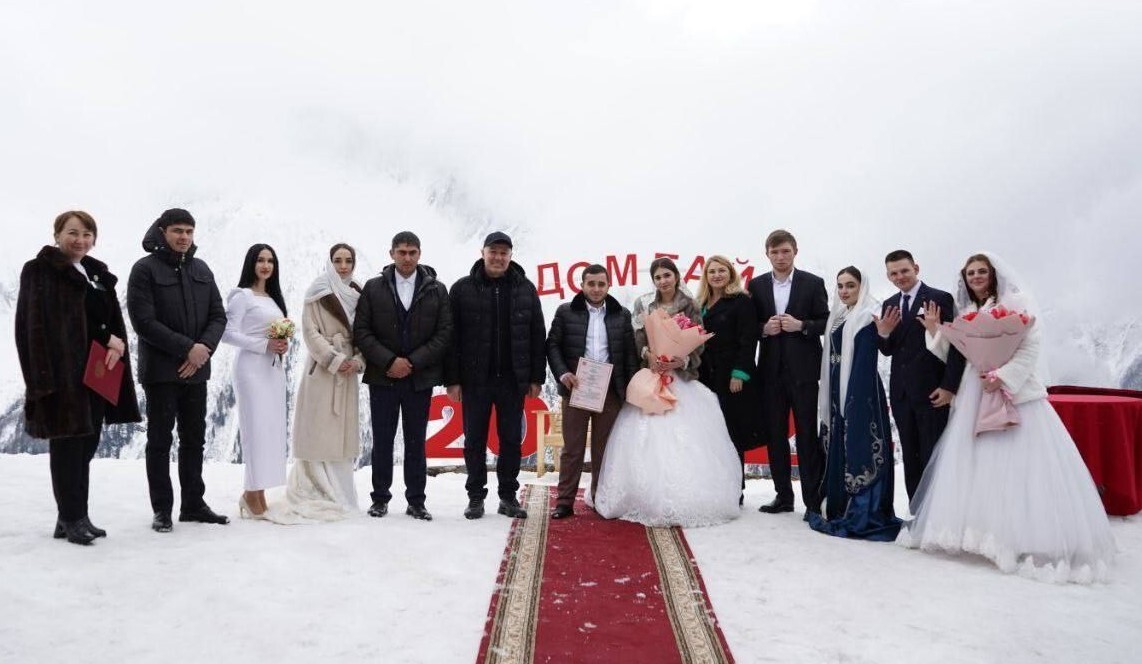 Площадки для регистрации брака откроются на курортах Домбай и Архыз. Автор фото: Милада Боюнсузова