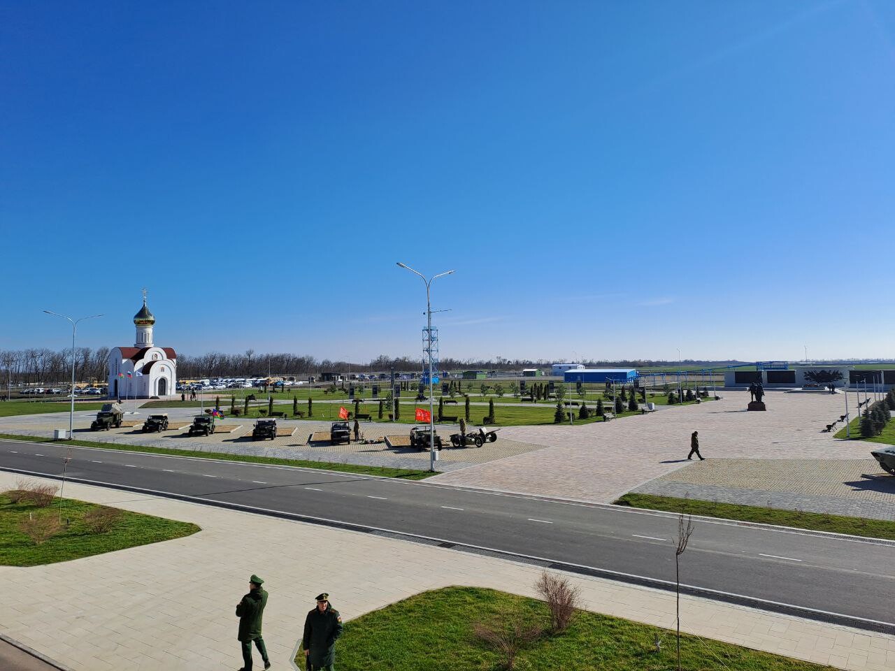Военно-патриотический центр открыли на Кубани. © Фото: Интерфакс. Екатерина Удоденко