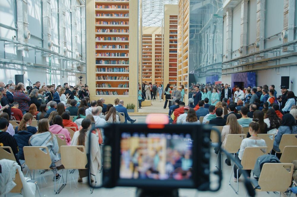 Библиотека станет наследием Всемирного фестиваля молодёжи. © Фото пресс-службы ВФМ – 2024