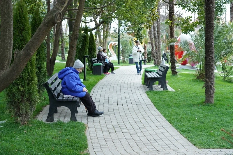 Сквер влюбленных появился в Сочи. © Фото: пресс-служба администрации Сочи
