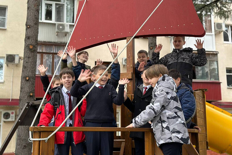Сквер детского здоровья появился в Сочи. © Фото: пресс-служба администрации Сочи