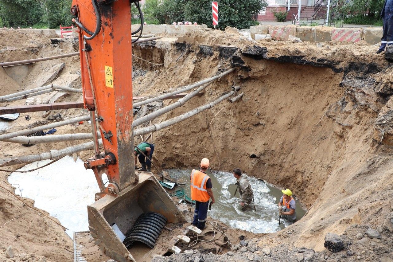 Коммунальная авария оставила без водоснабжения жителей Читы