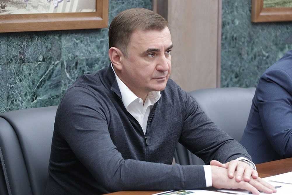 Губернатор Тульской области Алексей Дюмин