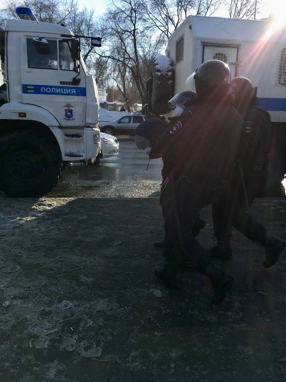 Полиция задержала всех участников несанкционированной акции в Самаре