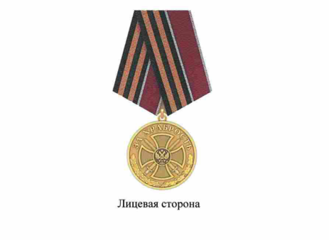 Медаль "За храбрость" будет вручаться за мужество, проявленное в ходе выполнения операций по защите Отечества