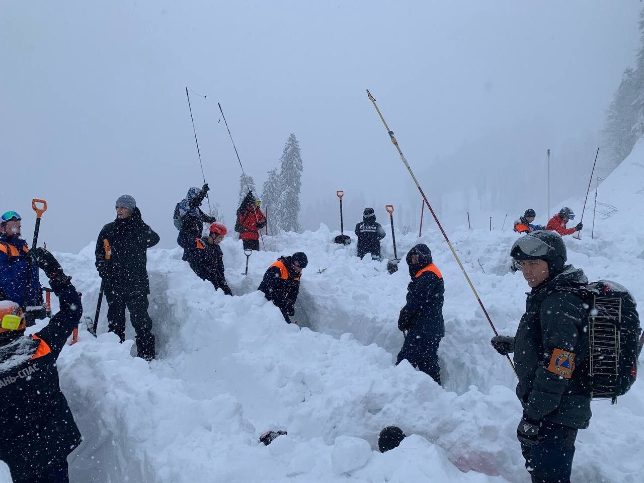 иск схода лавин в горных районах республики будет сохранятся 9 и 10 февраля