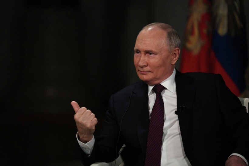 Президент РФ Владимир Путин считает иллюзией установку Запада, что Россию можно победить на поле боя. Фото