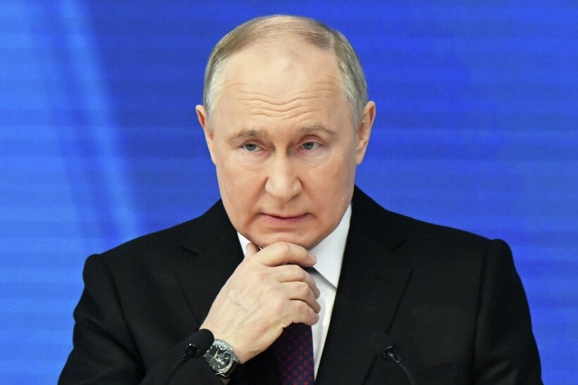 Президент РФ Владимир Путин считает послание к Федеральному "взглядом в будущее". Фото