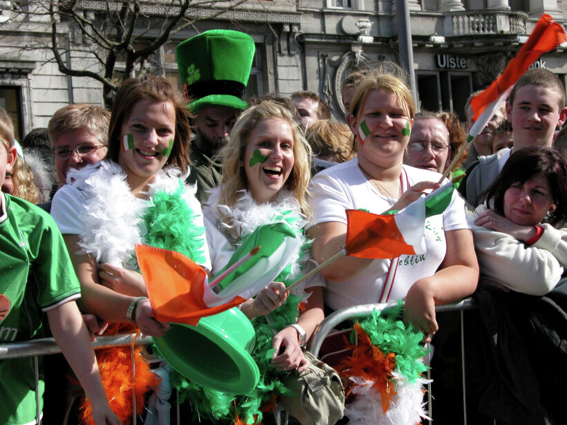 В День святого Патрика в Дублине и других городах мира традиционно проходят костюмированные парады и шествия. Фото