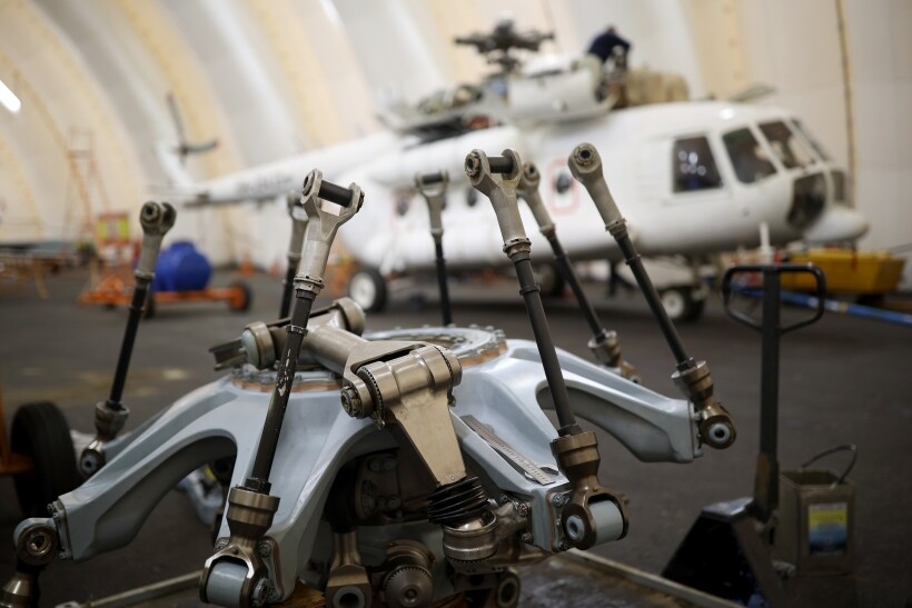 Вертолет, потерпевший крушение на Колыме, недавно ремонтировали. Фото