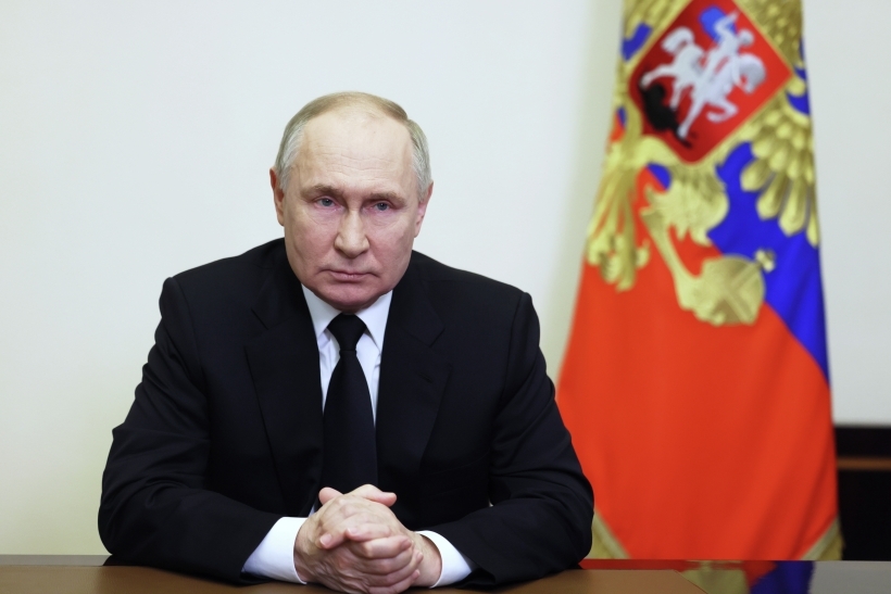 Фото: Президент РФ Владимир Путин назвал теракт в "Крокус Сити" варварским террористическим актом.