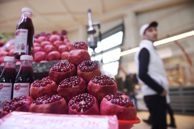 В свежевыжатом гранатовом соке больше всего&nbsp;антиоксидантов. Фото