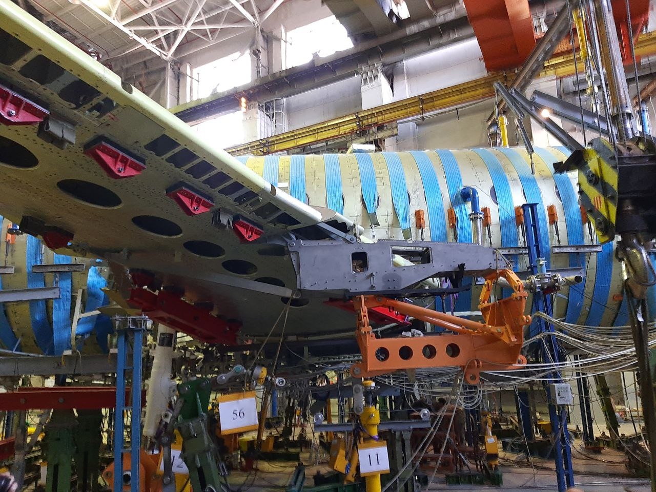 Статические испытания импортозамещенного SSJ-NEW планируется завершить в 2025 году. Фото