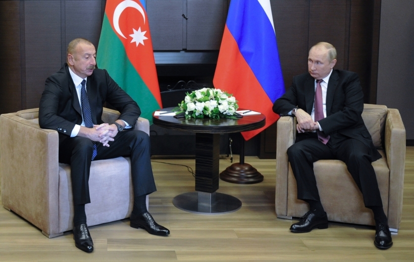 Решение о досрочном выводе российского миротворческого контингента из Карабаха было принято лидерами Азербайджана и РФ. Фото