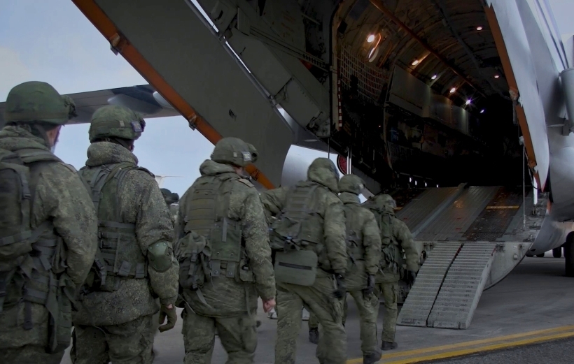 Российский миротворческий контингент был отправлен в Карабах в ноябре 2020 года по итогам трехстороннего заявления о прекращении огня. Фото