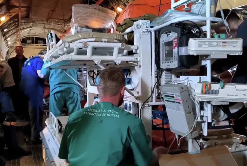 Девять пострадавших в Курской области эвакуируют в Москву. Фото