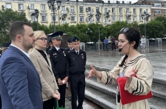 Интерактивный пешеходный маршрут "Дорога памяти" запустили в Хабаровске