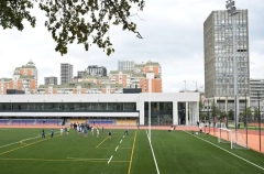 Завершена реконструкция переданного Бауманке стадиона на набережной Яузы