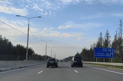 Участок трассы "Скандинавия" на подъезде к Выборгу открыли в Ленобласти