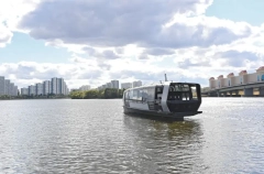 Четвертый маршрут речного трамвая "Киевский - Лужники" запустят в Москве в 2026г