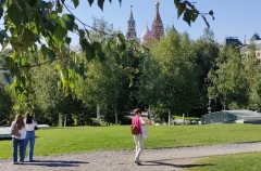 Температура в Москве достигла рекордных для 22 сентября значений