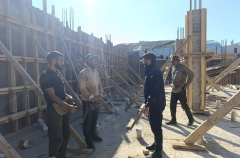 Почти два десятка мигрантов-нарушителей увезли в полицию со стройплощадок в Ингушетии