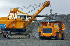 "Удоканская медь" запустила в работу на Удокане первый 240-тонный БелАЗ
