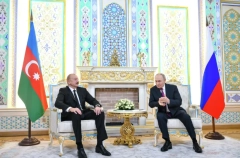 Путин напомнил Алиеву, что принес извинения за то, что трагедия с самолётом Azal произошла в небе над Россией