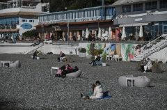 Зимние пляжи открылись в Краснодарском крае