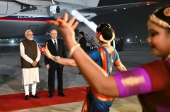 Путин прибыл в Индию с государственным визитом