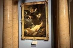 "Жертвоприношение Авраама" Рембрандта представили в Эрмитаже после реставрации