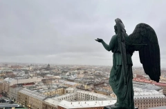Реставрация балюстрады Исаакиевского собора завершена в Петербурге