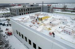 "Синара-Девелопмент" закрыла тепловой контур испытательного центра для выпуска высокоскоростных поездов