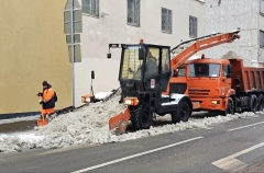Снегопад в Москве продлится до утра субботы